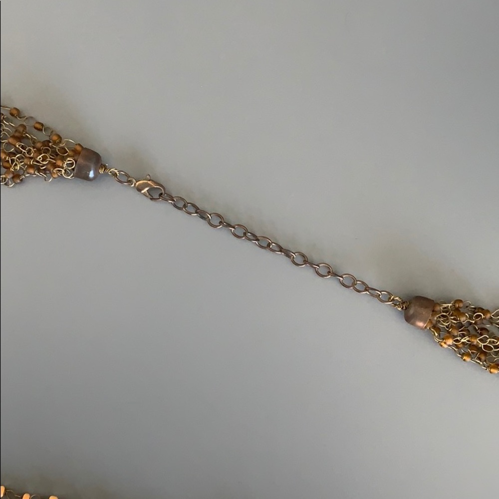 Beaded statement necklace - Picture 3 of 3
